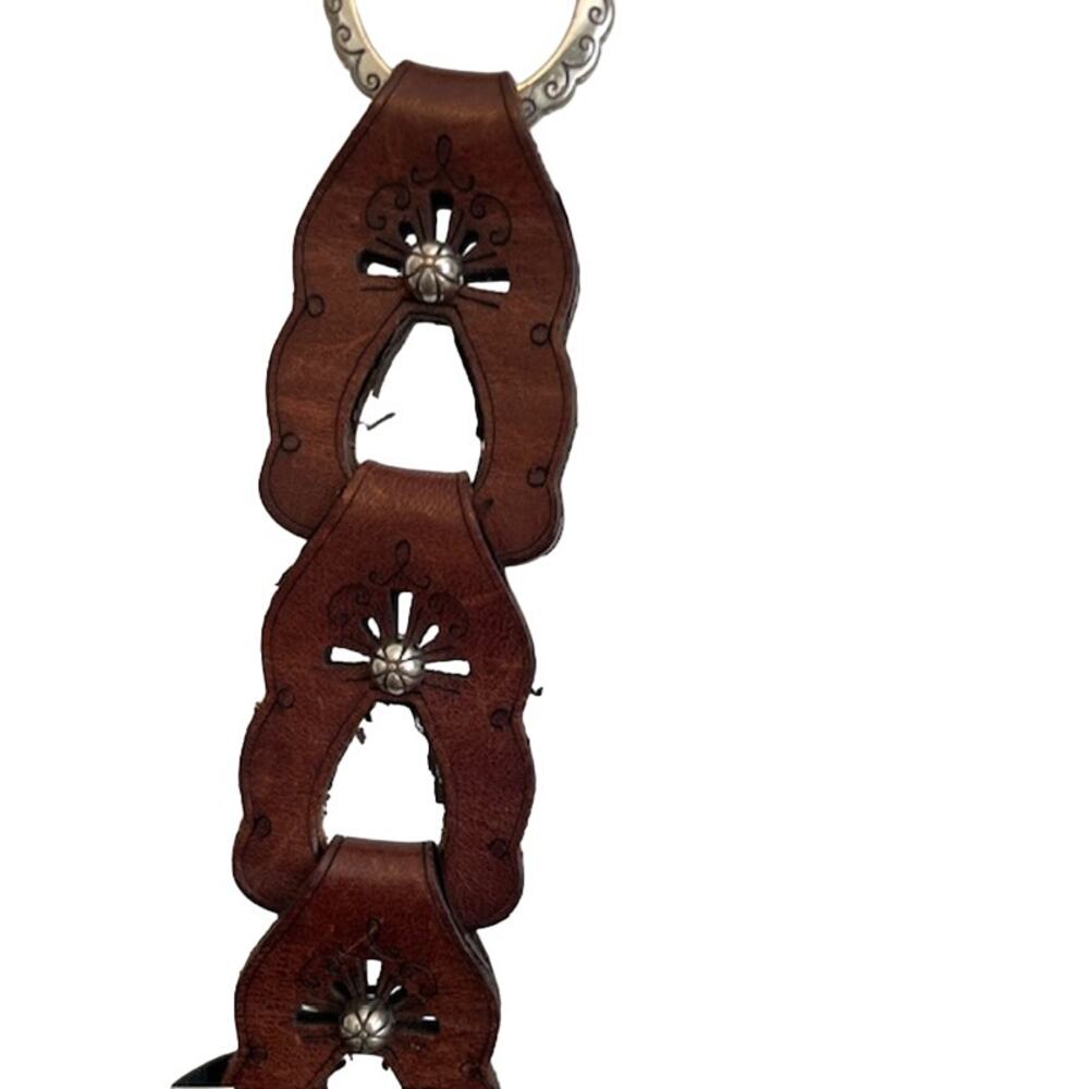 Brighton women's koda black & brown soft leather crossbody. - Picture 5 of 16